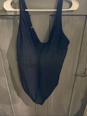 Classic Black One-Piece Swimsuit